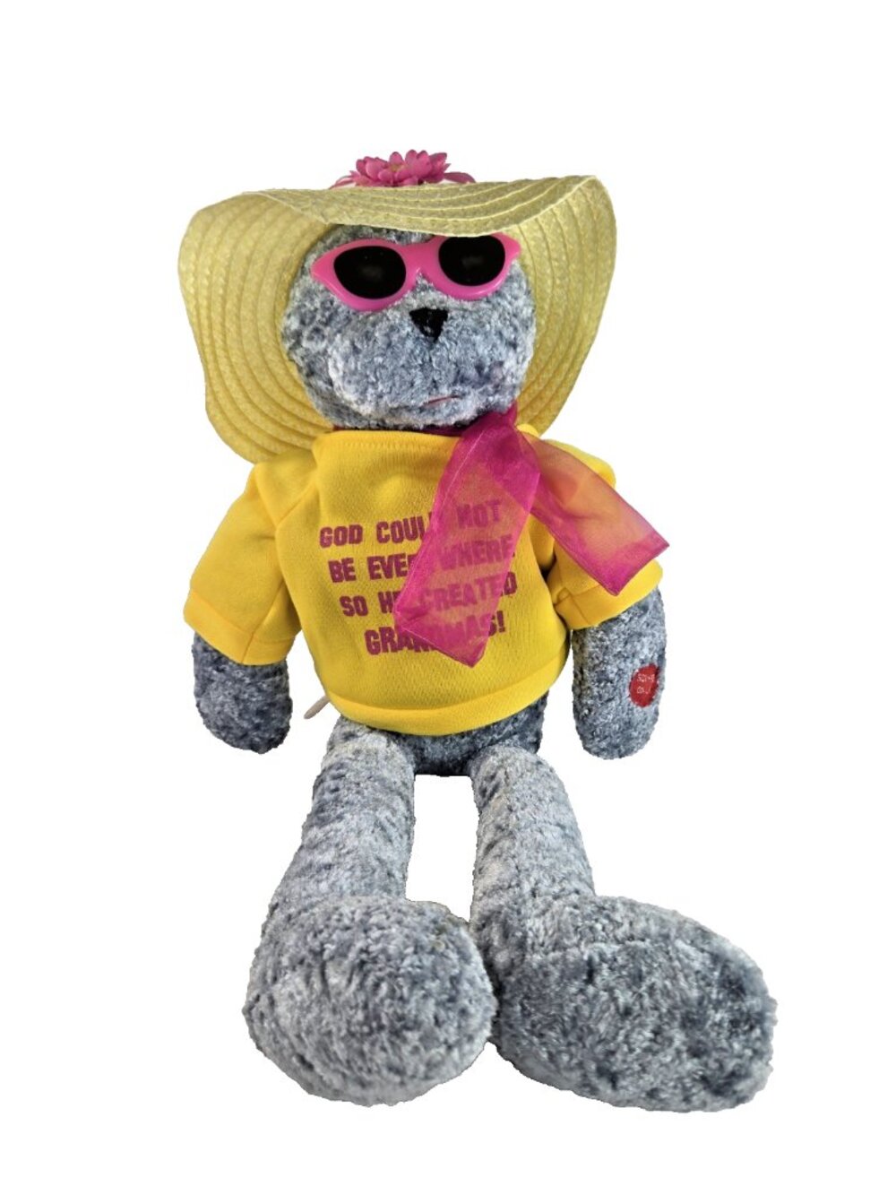 Chantilly Lane Senior Moments Animated Singing Bear Plush When I'm 64